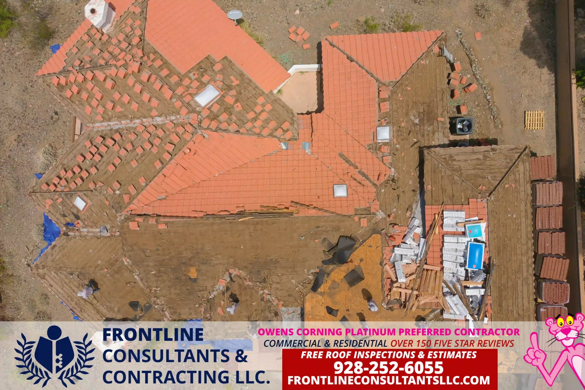 Tile Roof Demolition Tile Roof Demolition