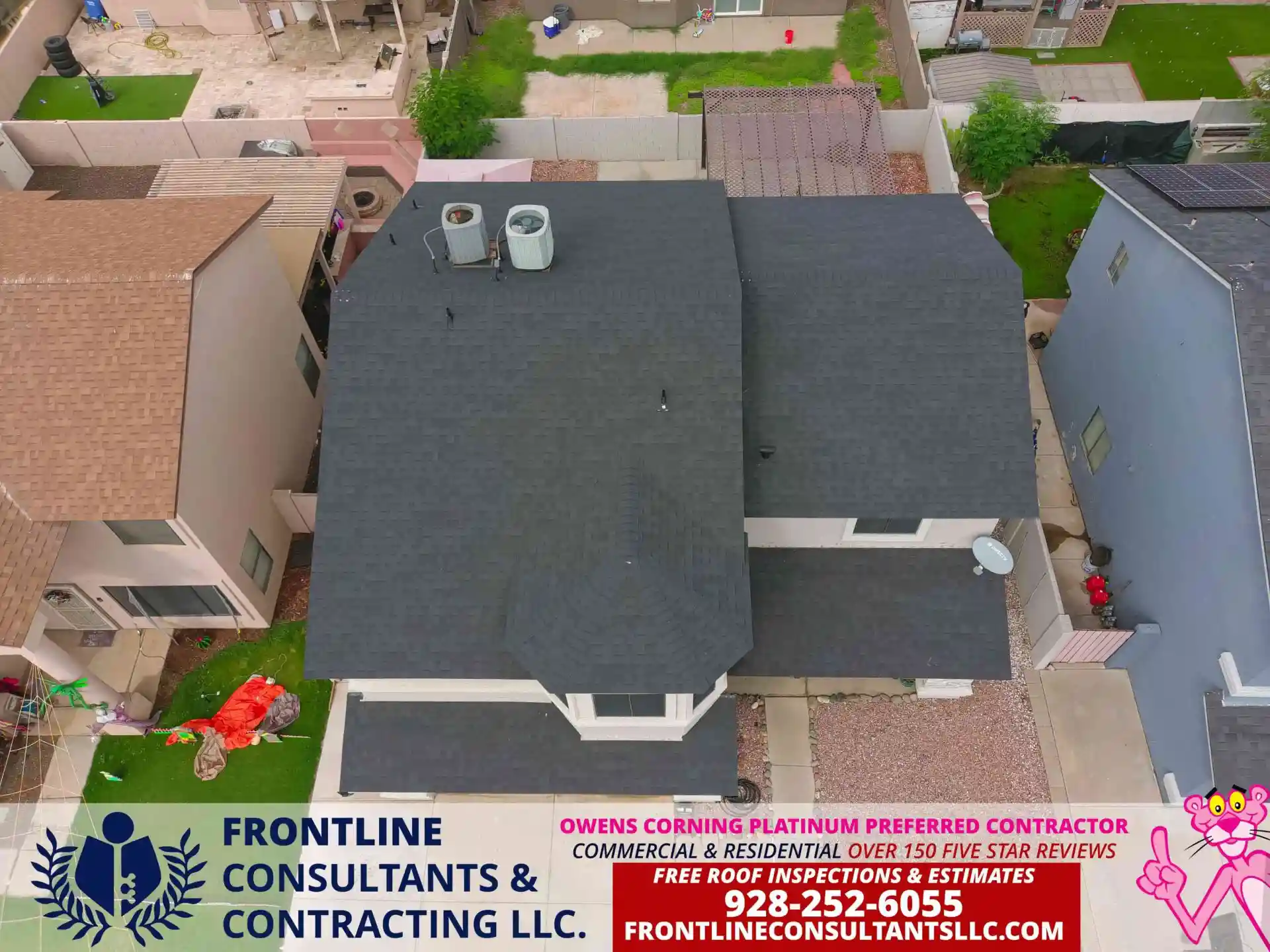 New Shingle Roof 4642 N. Gadal Dr Phoenix AZ 85037